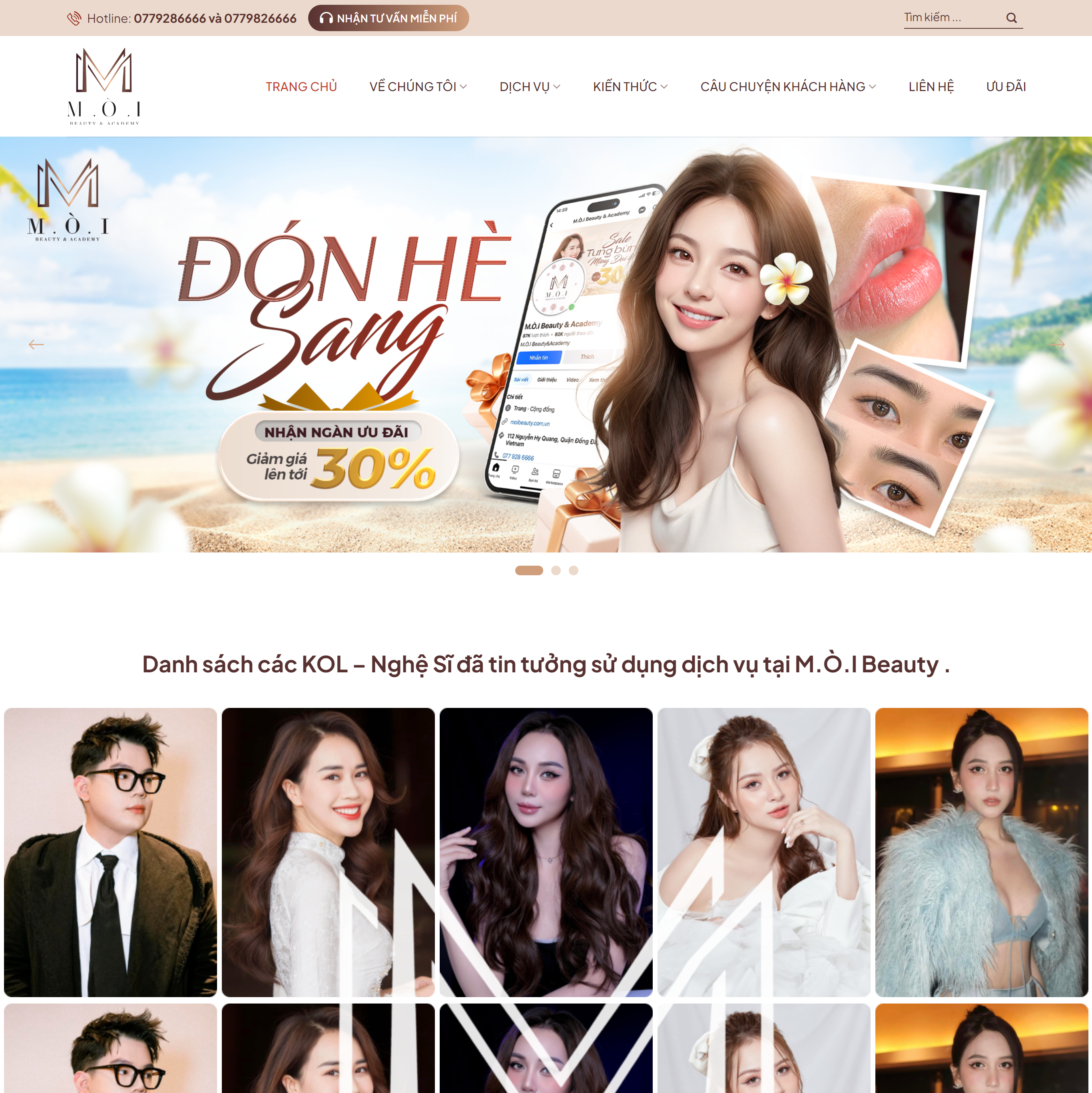 Theme WordPress Phun xăm thẩm mỹ