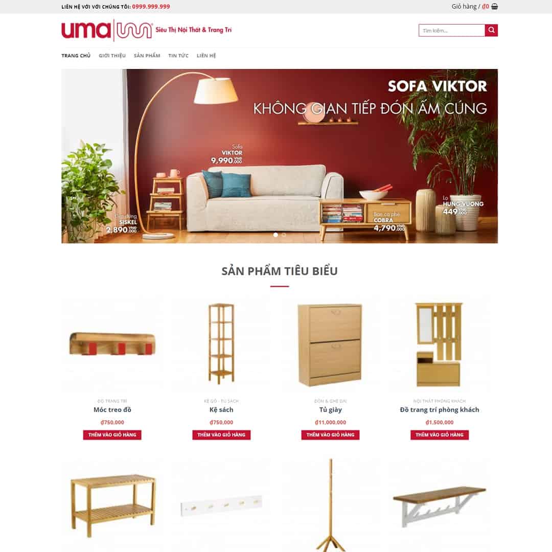 Theme WordPress nội thất 07