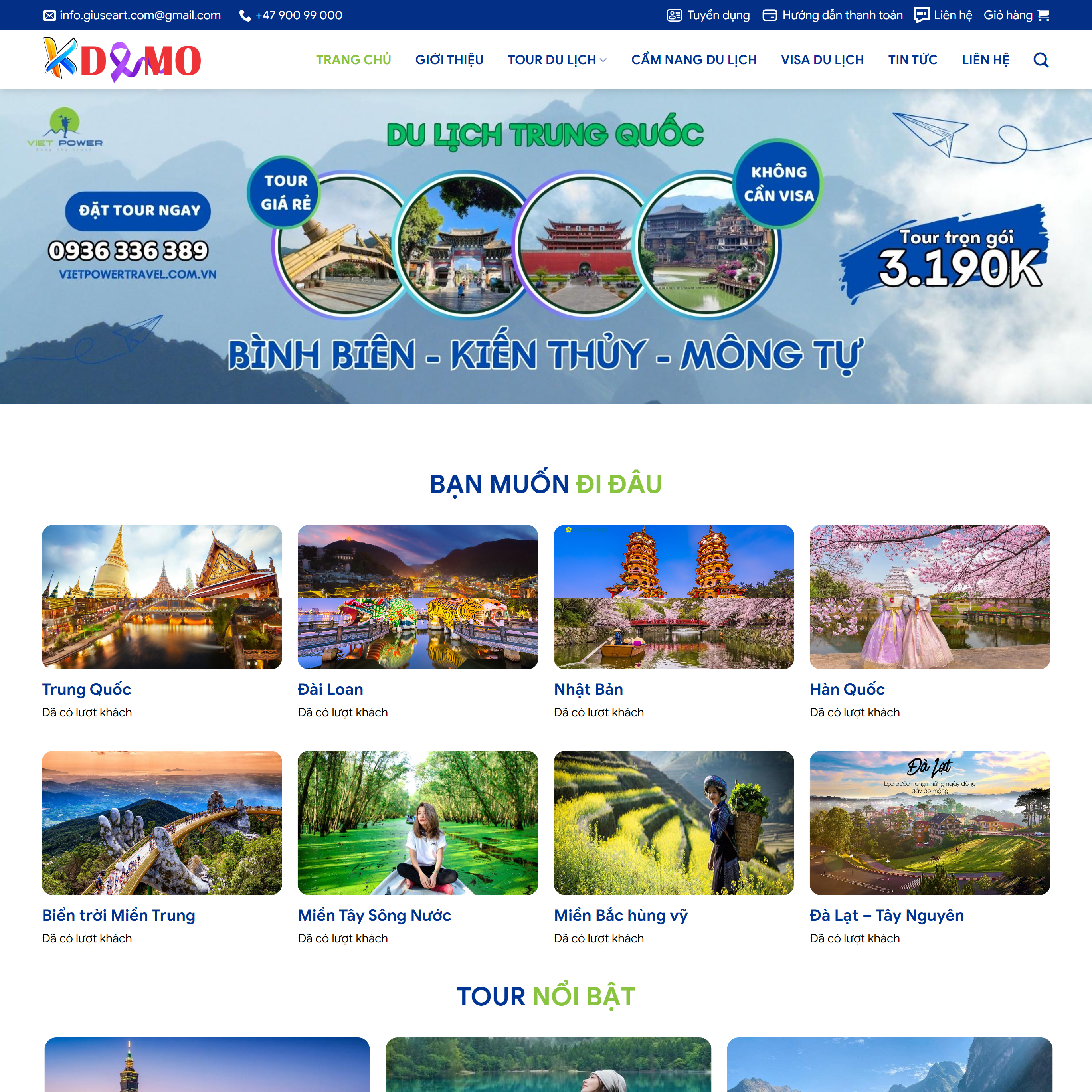 Theme WordPress du lịch 26