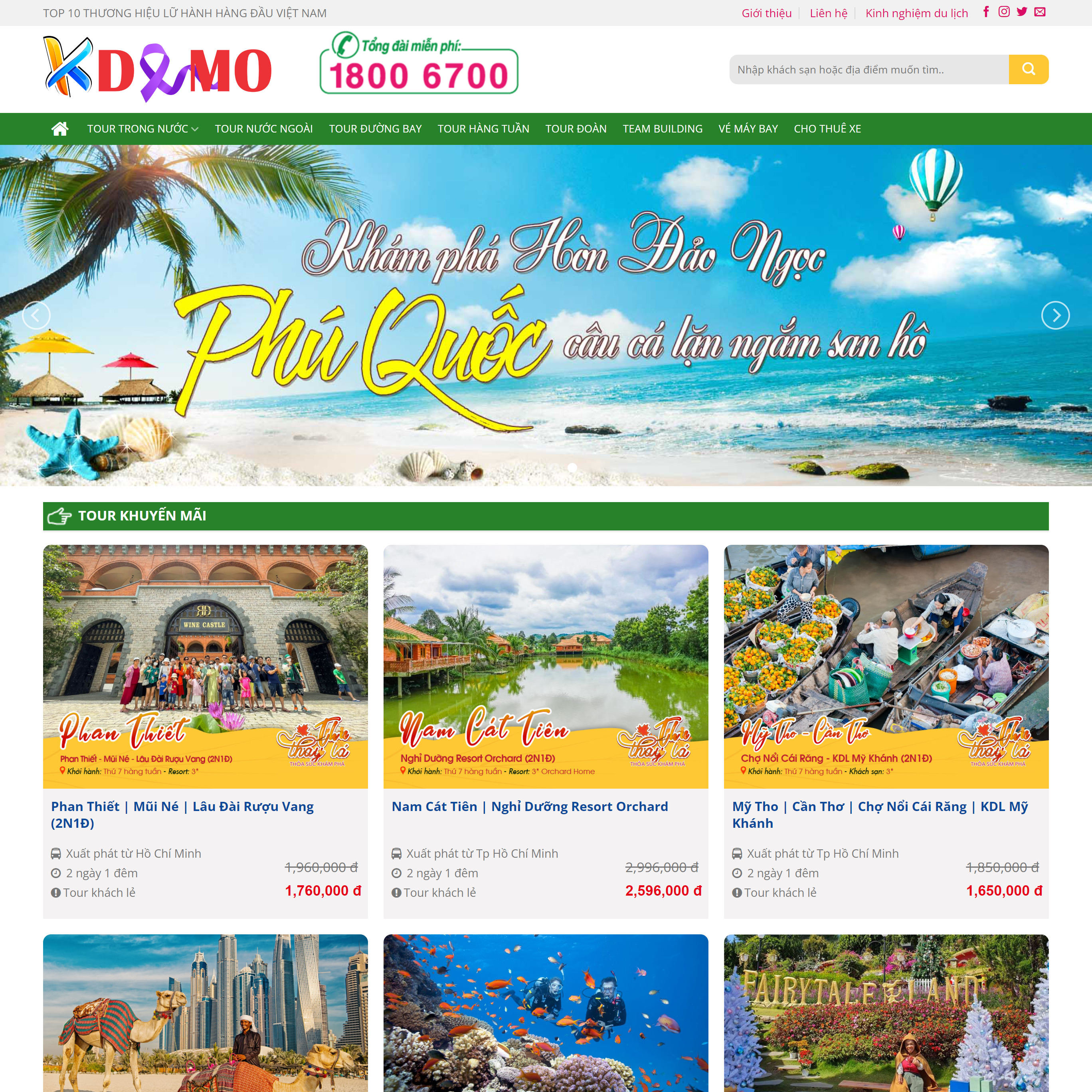 Theme WordPress du lịch 27