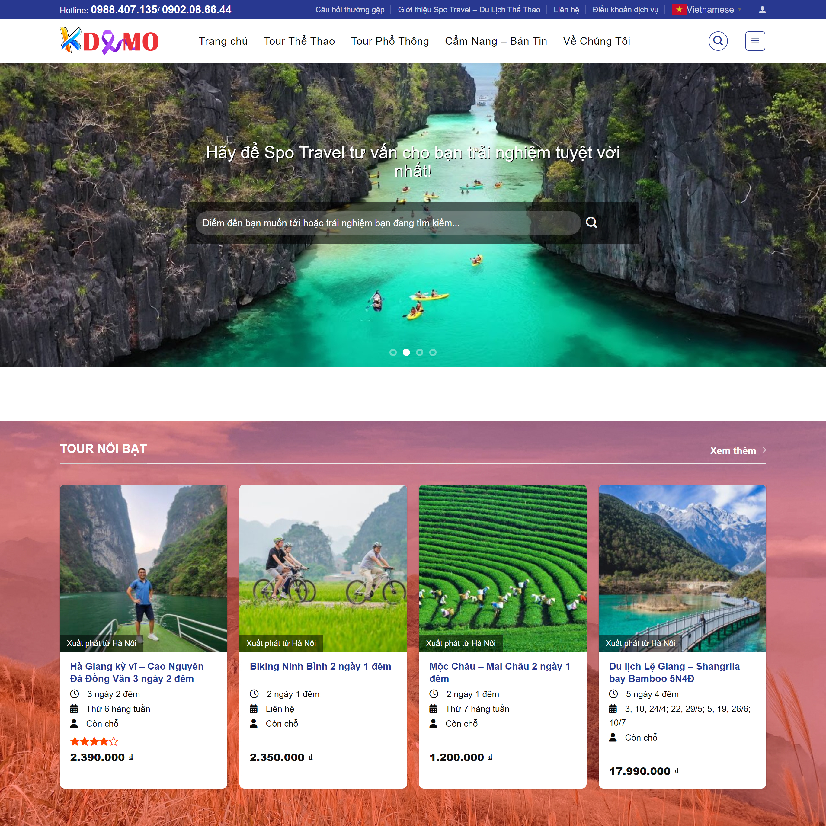 Theme WordPress du lịch 28