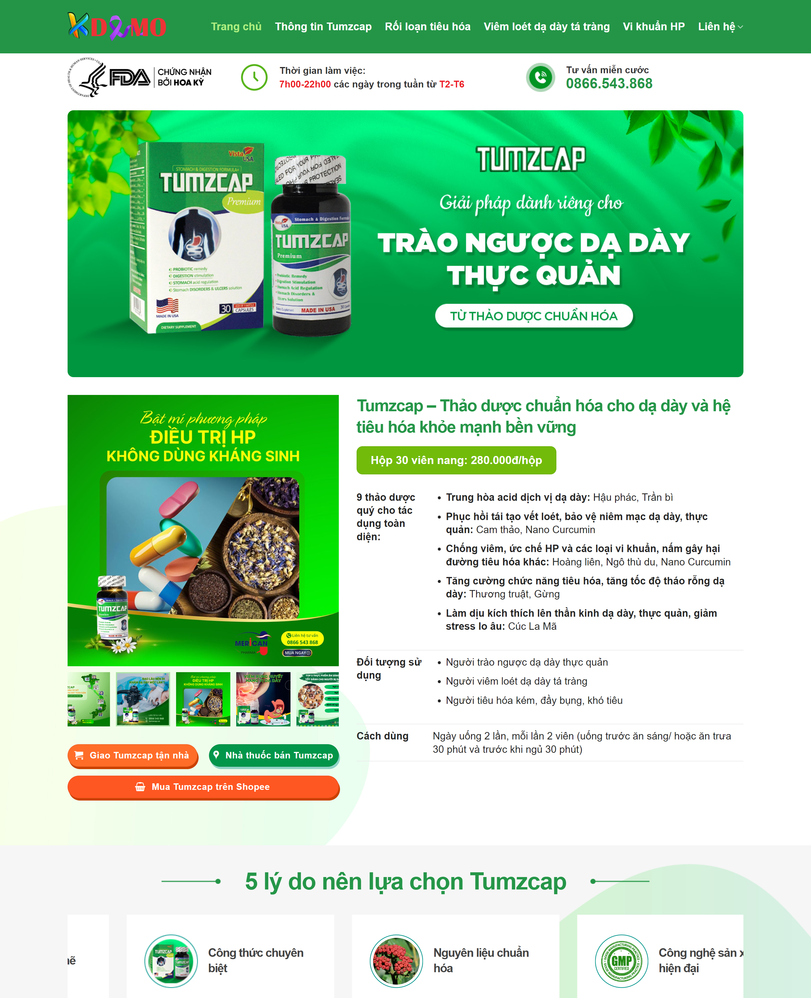 Theme WordPress Dược phẩm