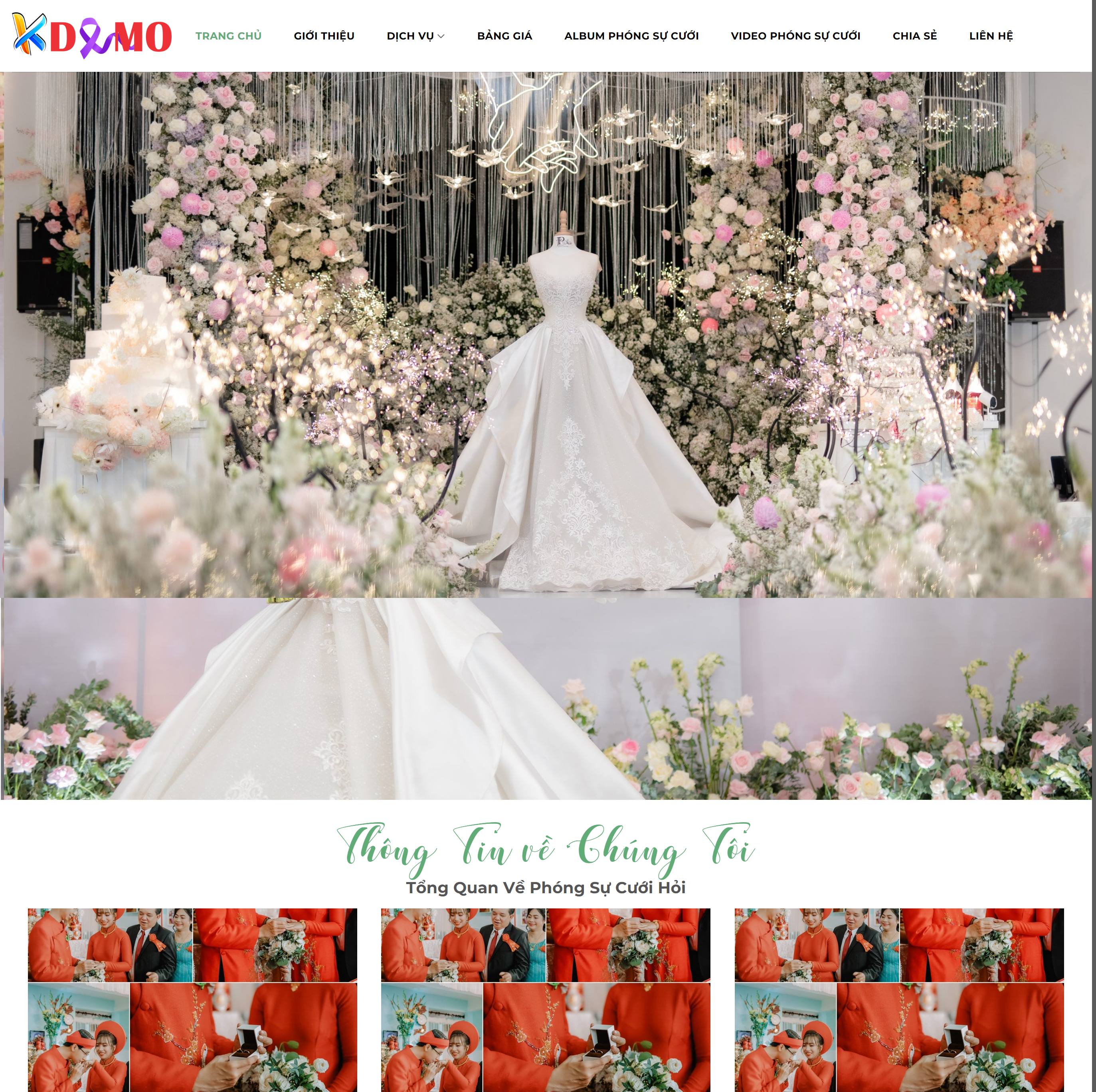 Theme WordPress Phóng sự cưới