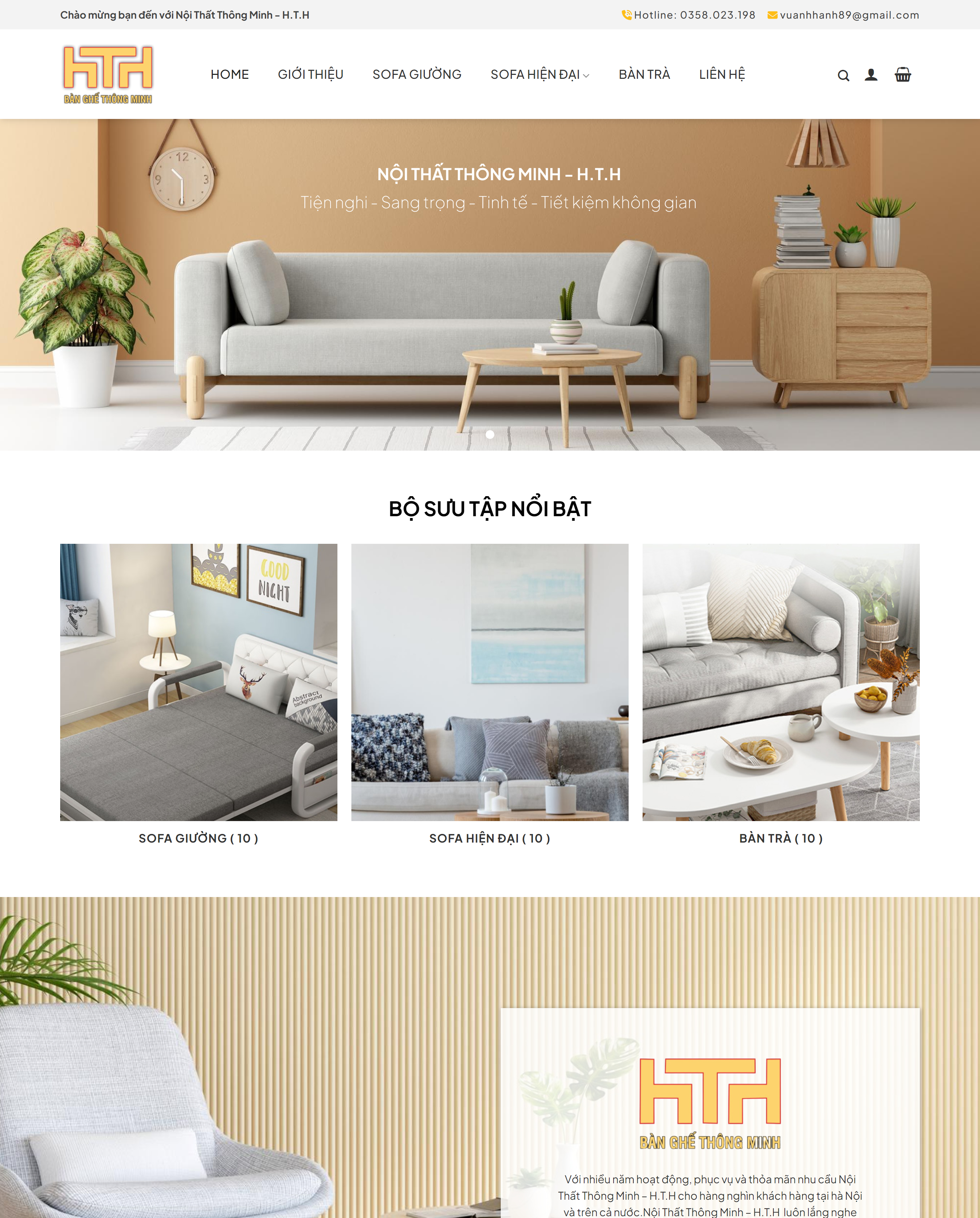 Theme WordPress Nội thất 4