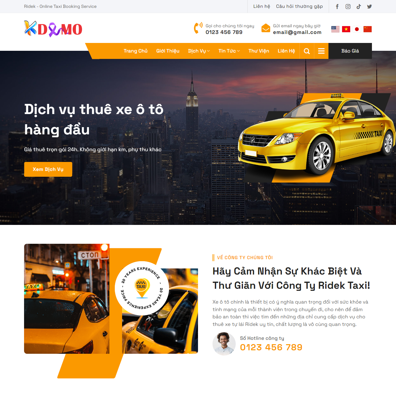 Theme WordPress Taxi 02