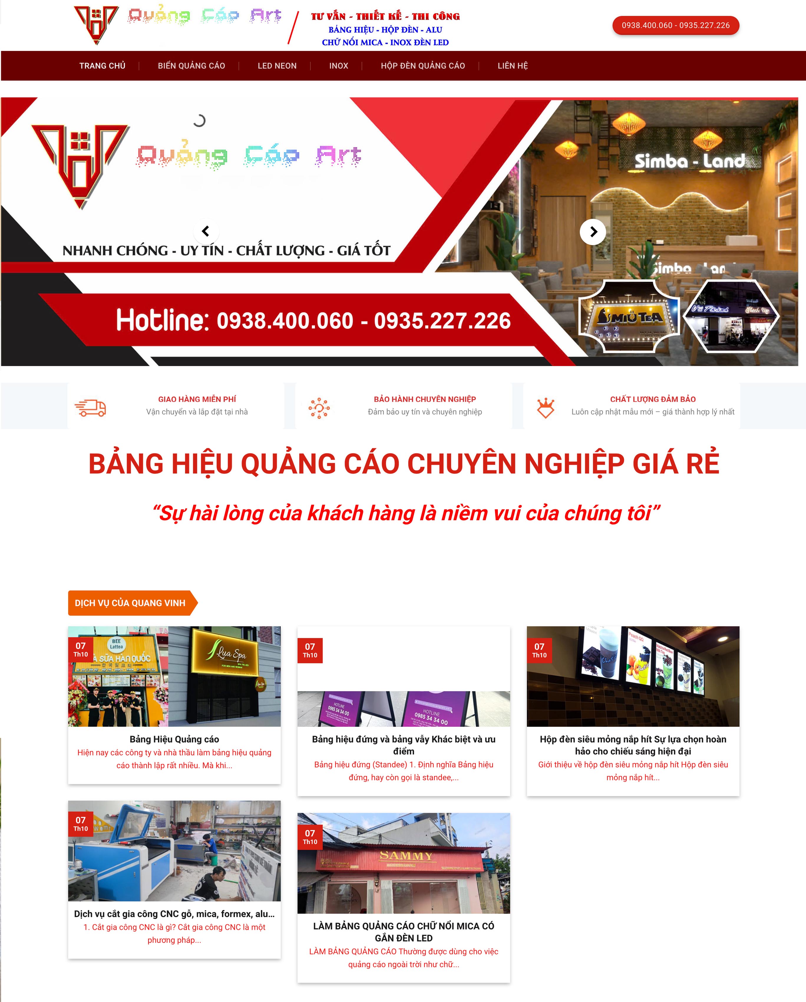 theme wordpress biển quảng cáo 3